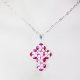Small Cross - Tanya-Silver Chain - 2